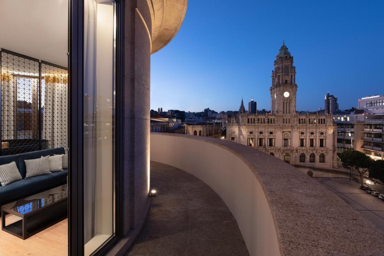 Eurostars Aliados Hotel ปอร์โต ภายนอก รูปภาพ The view from the hotel